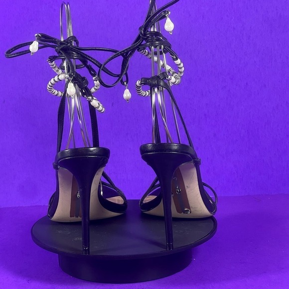 Sam Edelman Women's Black Leather Scarlette Strappy Sandal Shoe Size 6-NEW - Picture 4 of 8